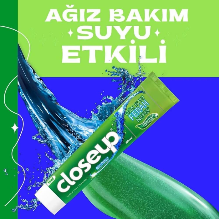 Close Up Menthol Fresh Diş Macunu 50 Ml - 7