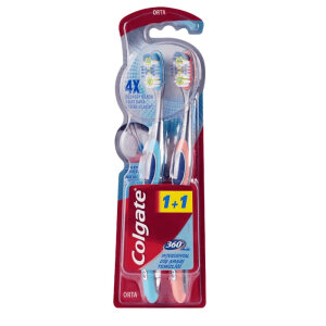 Colgate 360 Interdental Diş Fırçası 1+1 Orta - Colgate
