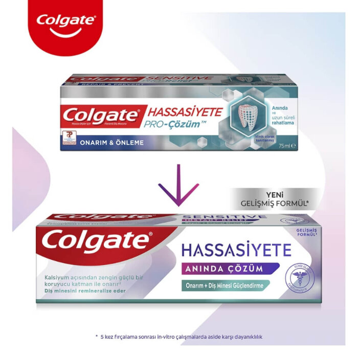 Colgate Hassasiyete Anında Çözüm Diş Minesi Diş Macunu 75 Ml - 2