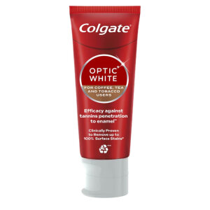 Colgate Optic White Kahve Çay ve Tütün Kullananlar İçin Diş Macunu 75 Ml - Colgate