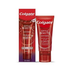 Colgate Optic White Oxygen Beyazlatıcı Aktif Oksijen Teknolojisi Diş Macunu 50 Ml - Colgate