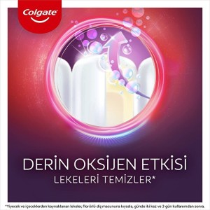 Colgate Optic White Oxygen Beyazlatıcı Aktif Oksijen Teknolojisi Diş Macunu 50 Ml - 9