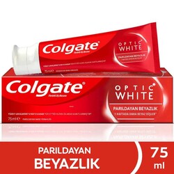 Colgate - Colgate Optic White Parıldayan Beyazlık Diş Macunu 75 Ml