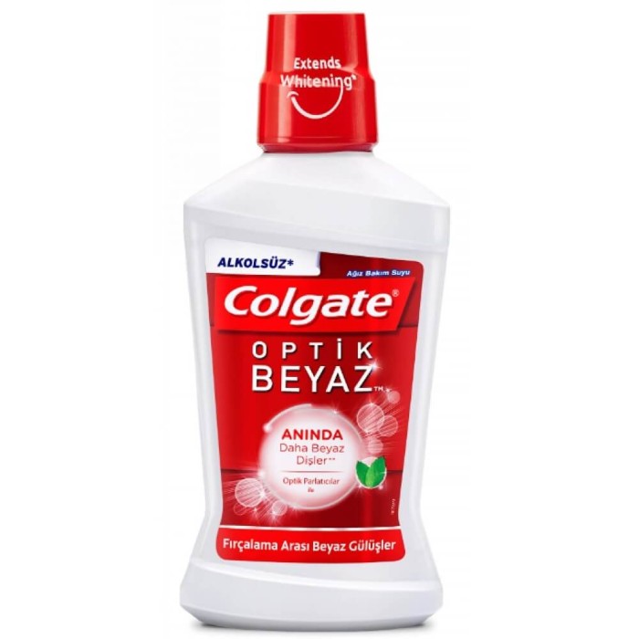 Colgate Plax Optik Beyaz Ağız Suyu 500 Ml - 1