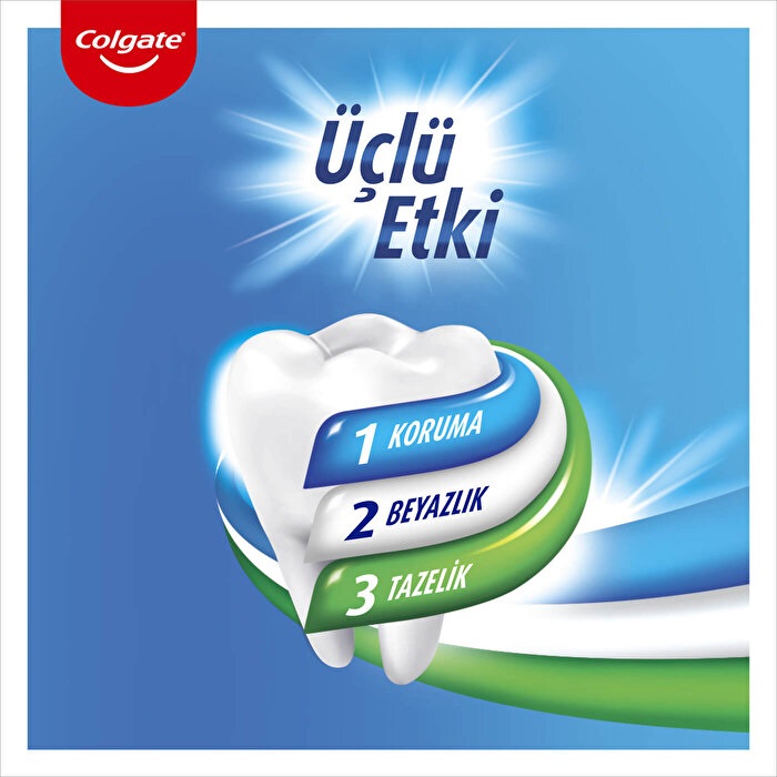 Colgate Üçlü Etki Diş Macunu 125 Ml + 125 Ml 2'li Paket - 3