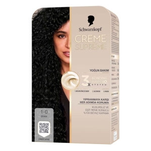 Creme Supreme Full Kit 1-0 Siyah - Creme Supreme