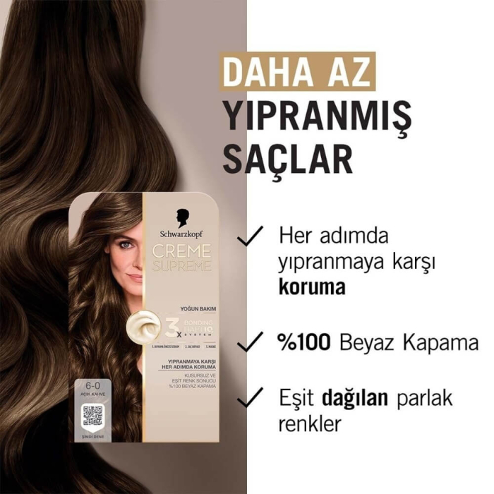 Creme Supreme Full Kit 6-0 Açık Kahve - 2