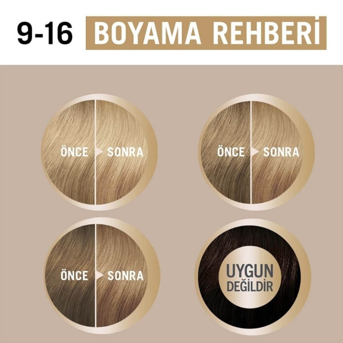 Creme Supreme Full Kit 9-16 Küllü Soğuk Sarı - 3