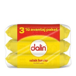 Dalin - Dalin Klasik Islak Havlu 56x3'lü