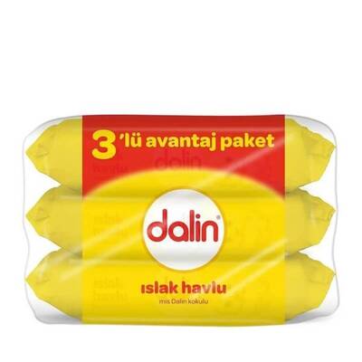 Dalin Klasik Islak Havlu 56x3'lü - 1