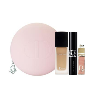 Dior Pembe Çanta ve Makyaj Seti - 