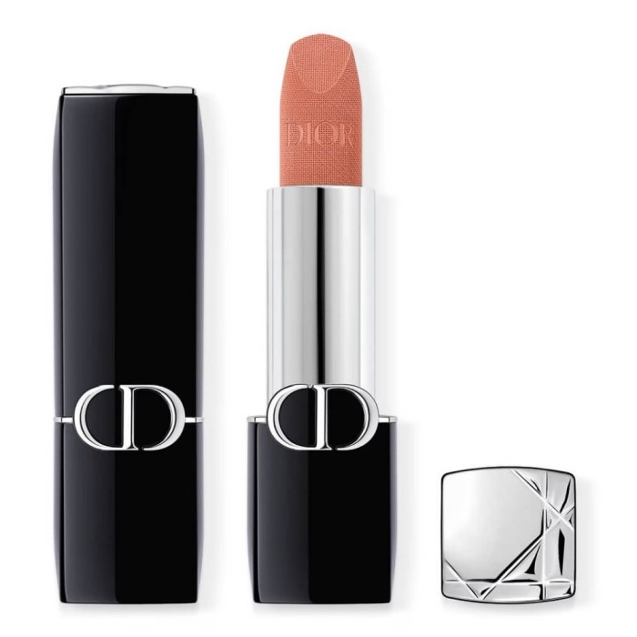 Dior Rouge Velvet 100 Nude Look - 1