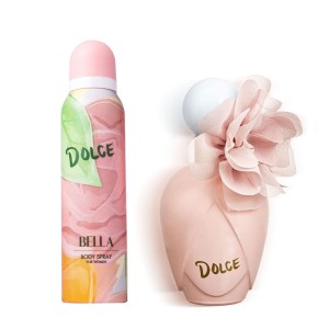 Dolce Bella Kadın Parfüm Edt 100 Ml + Deo 150 Ml Set - Pastel