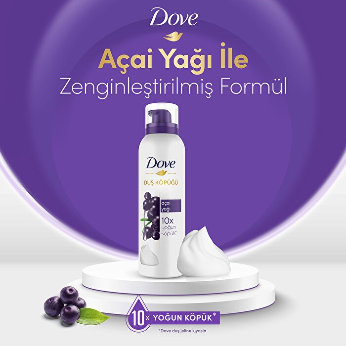 Dove Acai Yağı Duş Köpüğü 200 Ml - 3