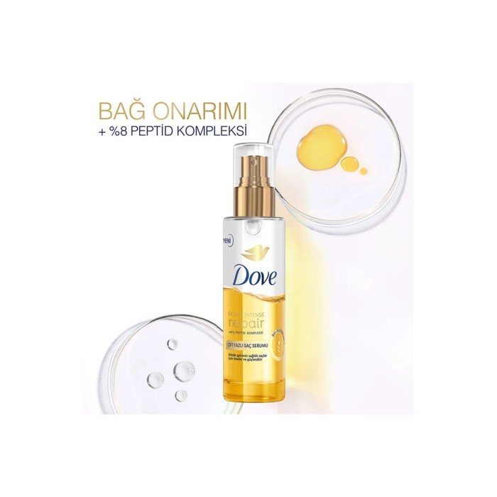 Dove Bond Intense Repair Çift Fazlı Saç Serumu 80 Ml - 2