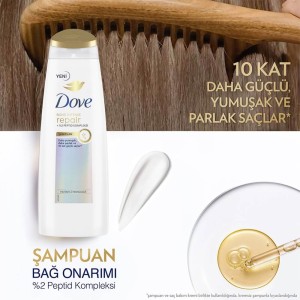 Dove Bond Intense Repair Şampuan 400 Ml - 3