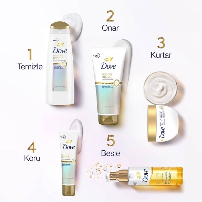 Dove Bond Intense Repair Şampuan 400 Ml - 5