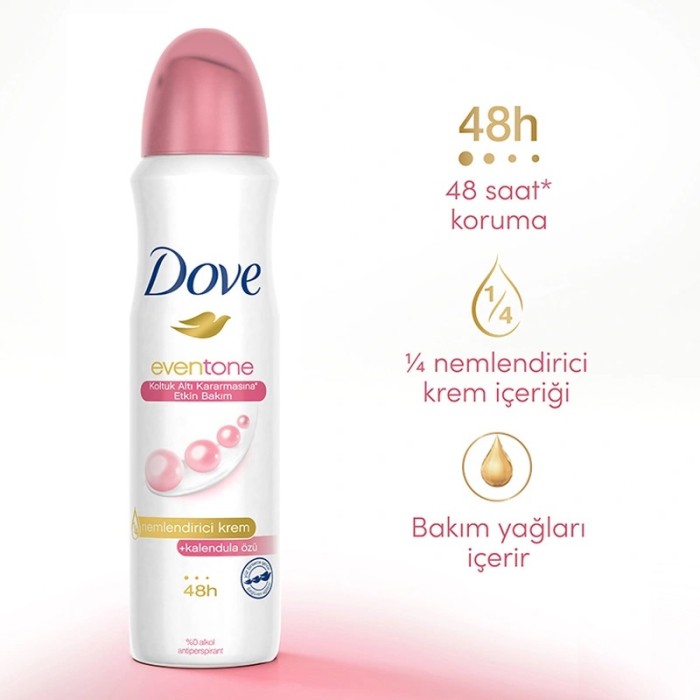 Dove Even Tone Kadın Deodorant 150 Ml - 2