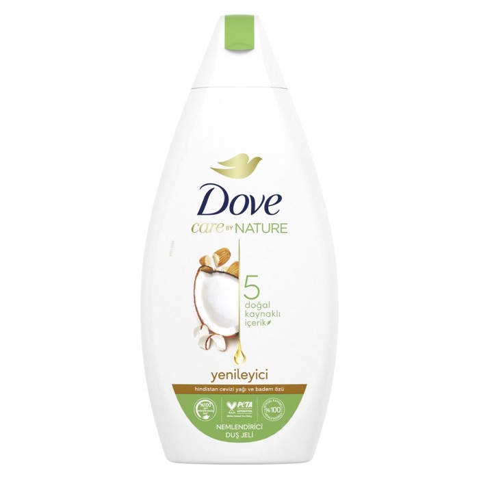 Dove Hindistan Cevizi&Badem Sütü Onarıcı Bakım Duş Jeli 500 Ml - 1