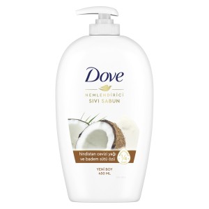 Dove - Dove Hindistan Cevizi&Badem Sütü Sıvı Sabun 450 Ml