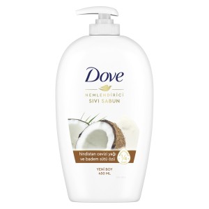 Dove Hindistan Cevizi&Badem Sütü Sıvı Sabun 450 Ml - Dove