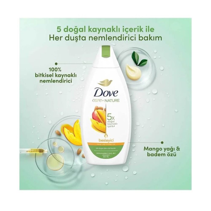 Dove Mango & Badem Duş Jeli 450 Ml - 2
