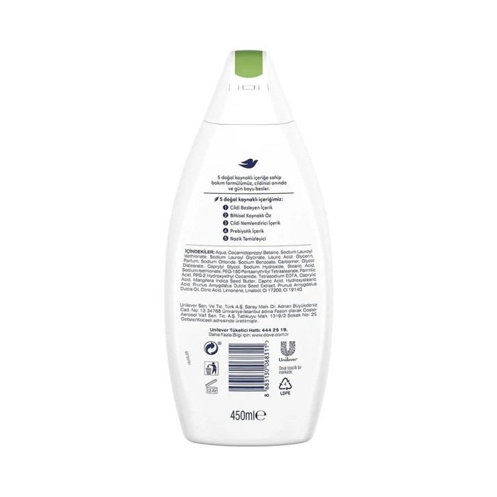 Dove Mango & Badem Duş Jeli 450 Ml - 6
