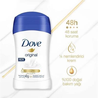 Dove Original Kadın Deo Stick 40 Gr - 2