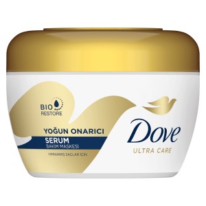 Dove - Dove Ultra Care Serum Bakım Maskesi Yoğun Onarıcı Yıpranmış Saçlar 160 Ml