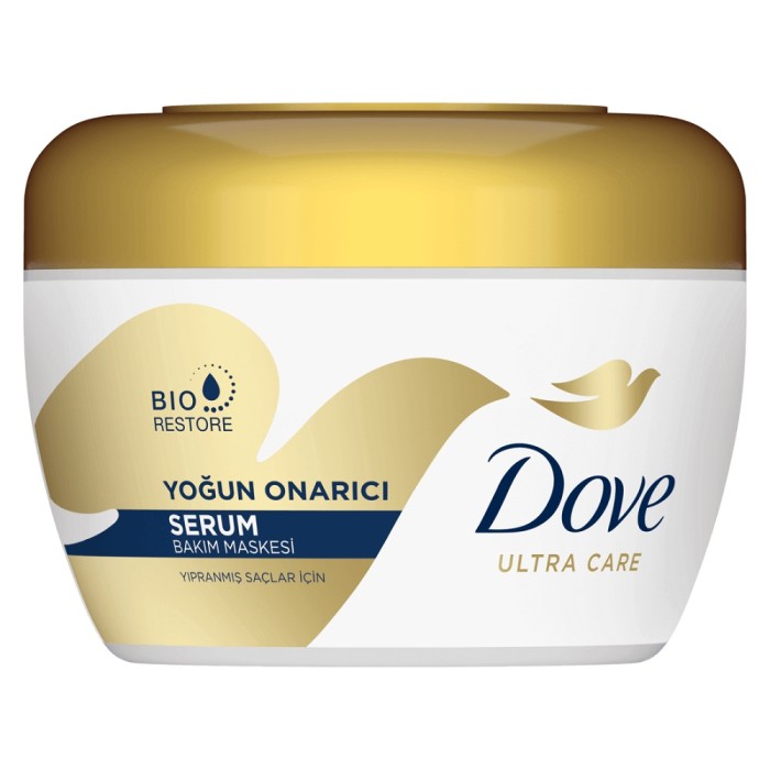 Dove Ultra Care Serum Bakım Maskesi Yoğun Onarıcı Yıpranmış Saçlar 160 Ml - 1
