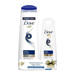 Dove - Dove Yoğun Onarıcı Şampuan 400 Ml + Saç Kremi 200 Ml Set
