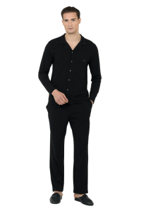 DS Damat 23005 Erkek Pijama Takımı Siyah - DS Damat