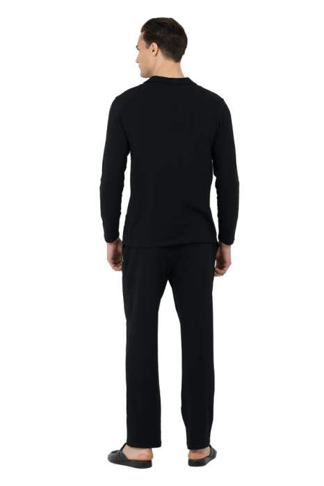 DS Damat 23005 Erkek Pijama Takımı Siyah - 2