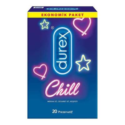 Durex Chill Prezervatif 20'li - 1