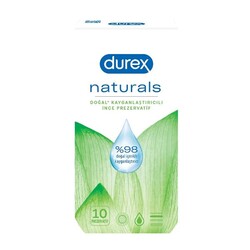 Durex Naturals Prezervatif 10'lu - Durex