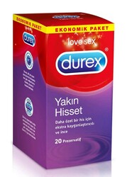 Durex Yakın Hisset Prezervatif 20'li - Durex