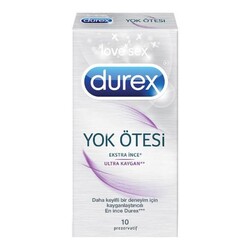 Durex Yok Ötesi Ekstra Kaygan Prezervatif 10'lu - Durex