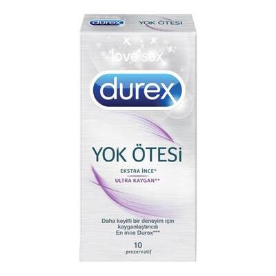 Durex Yok Ötesi Ekstra Kaygan Prezervatif 10'lu - 1