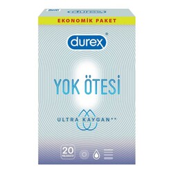 Durex Yok Ötesi Ekstra Kaygan Prezervatif 20'li - Durex