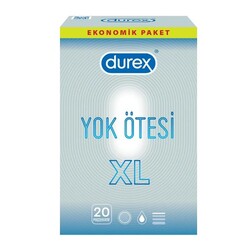 Durex Yok Ötesi Invisible XL Prezervatif 20'li - Durex