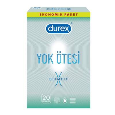 Durex Yok Ötesi Slim Fit Prezervatif 20'li - 1
