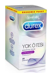 Durex - Durex Yok Ötesi Ultra Kaygan Prezervatif 20'li