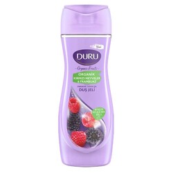 Duru Organic Fruits Kırmızı Meyveler&Frambuaz Duş Jeli 450 Ml - Duru