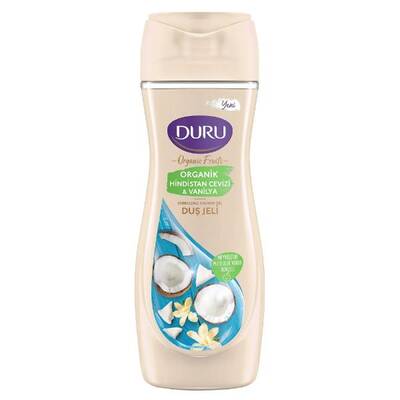 Duru Organic Fruits Vanilya&Hindistan Cevizi Duş Jeli 450 Ml - 1