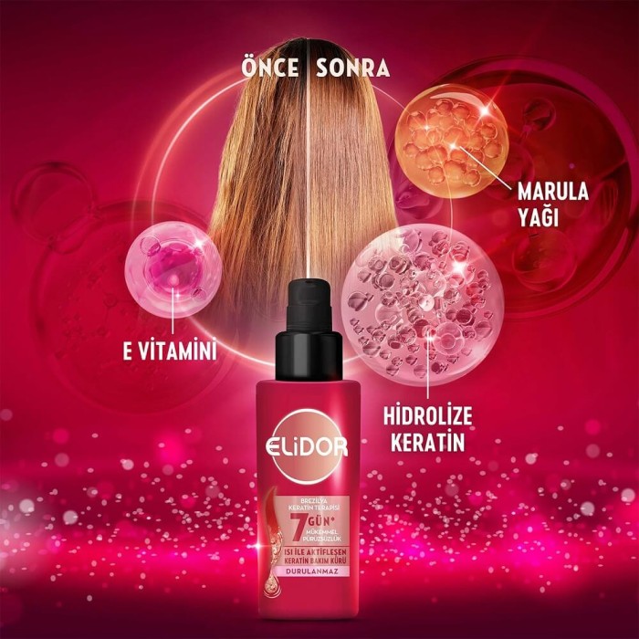 Elidor Brezilya Keratin Terapisi Bakım Kürü 90 Ml - 4