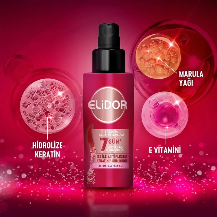 Elidor Brezilya Keratin Terapisi Bakım Kürü 90 Ml - 3