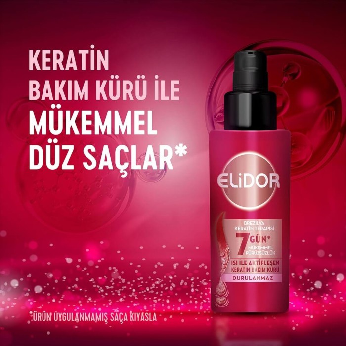 Elidor Brezilya Keratin Terapisi Bakım Kürü 90 Ml - 2