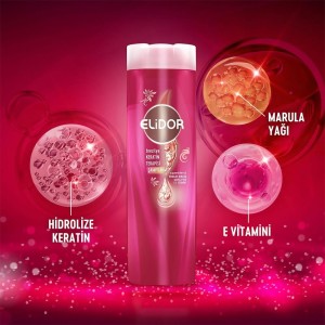 Elidor Brezilya Keratin Terapisi Şampuan 400 Ml - 3