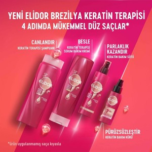 Elidor Brezilya Keratin Terapisi Serum Bakım Kremi 350 Ml - 5