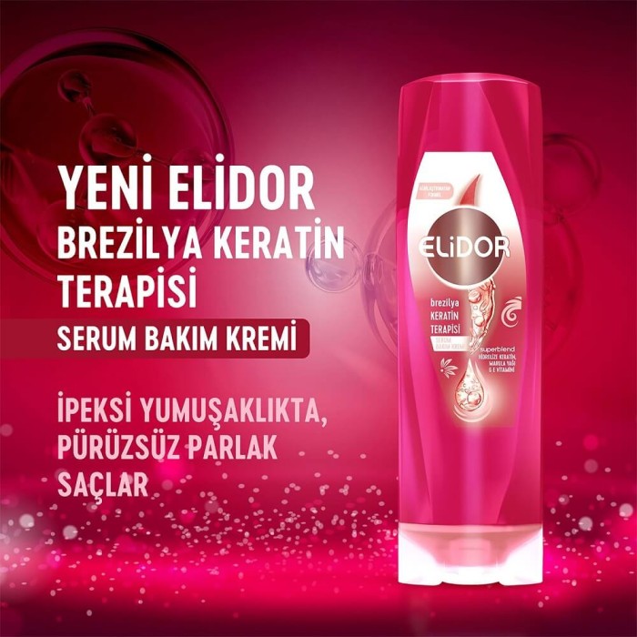Elidor Brezilya Keratin Terapisi Serum Bakım Kremi 350 Ml - 2